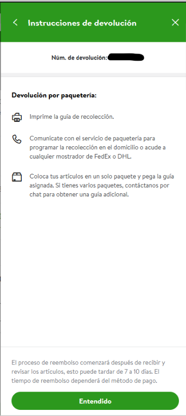 bgmrluis's tweet photo. @WalmartMexico En resumen, las devoluciones en @BodegaAurrera @WalmartMexico y probalemente @SamsClubMexico son un dolor de cabeza. Lo que en @amazonmex  toma segundos aquí se tiene que esperar a que "el sistema envíe la guía", aunque a mi ya me sale como si solo tuviera que enviar el paquete. https://t.co/6Iy5reDKeL