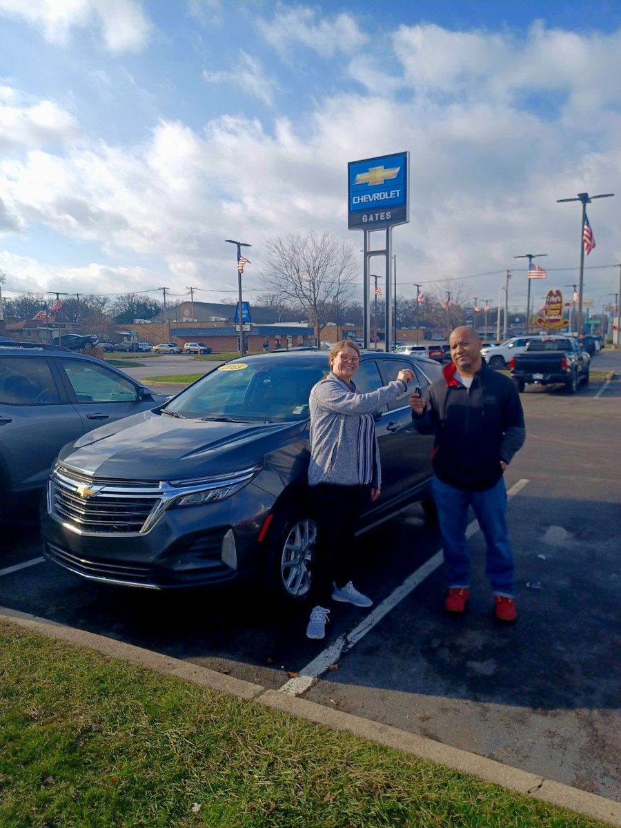 Congratulations to Adam Marcum! 🎉

Adam drove off in his 2023 Chevy Equinox from Gates Chevy World, working with Saleswoman Destini Stone! Thank you, Adam, for trusting Destini and our team with your purchase. Welcome to the Gates family!