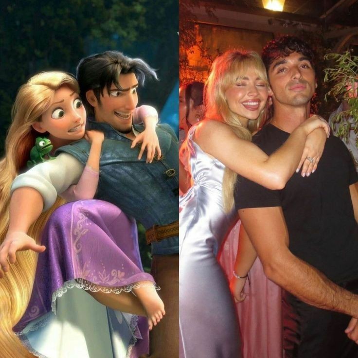 the children yearn for sabrina carpenter and taylor zakhar perez as rapunzel and flynn