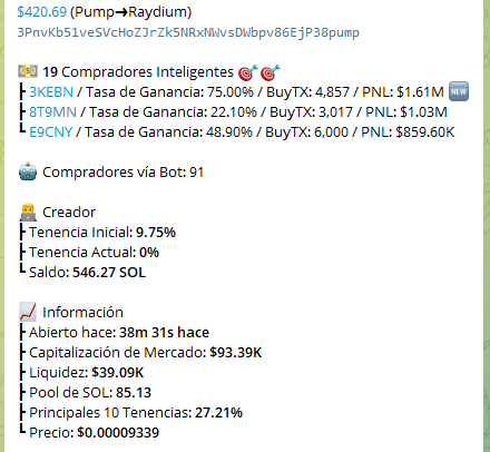 $420.69 

CA:
3PnvKb51veSVcHoZJrZk5NRxNWvsDWbpv86EjP38pump 

unirse grupo:
t.me/ToroGambles 

bot comprar:
t.me/dogeebot_bot?s…