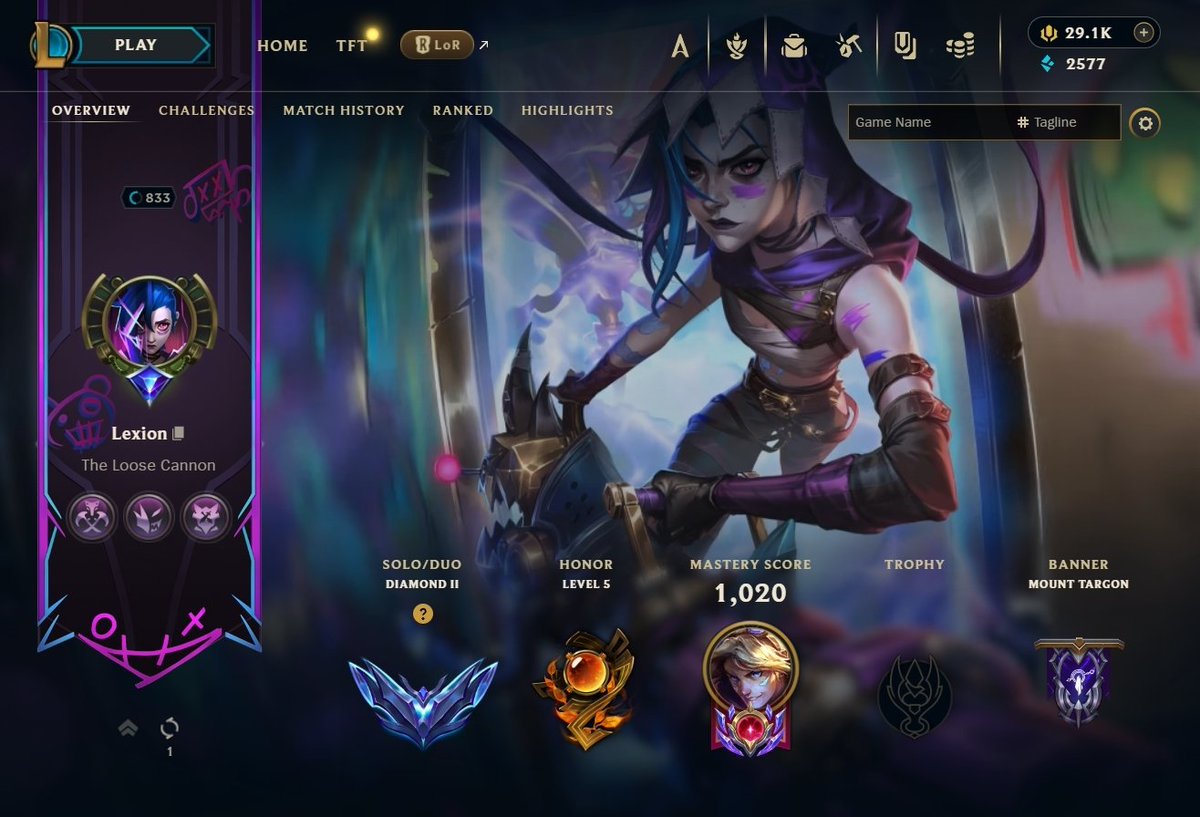 Me? Just a little bit Insane.