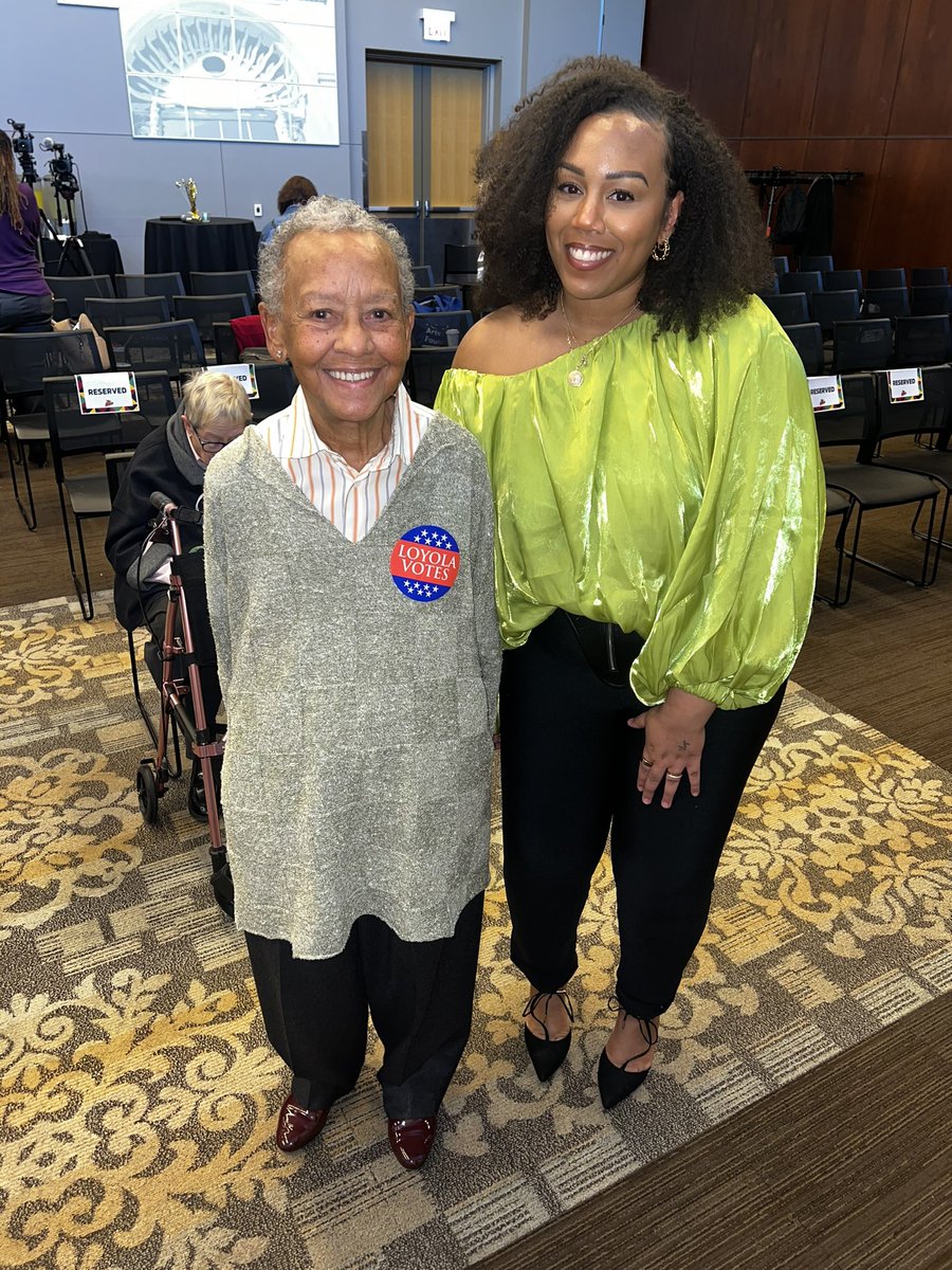 I'm so grateful to have crossed paths with a force like Nikki Giovanni. I had the opportunity to perform at Loyola's Black History Month reception where she was the honored guest speaker. Such a full life lived and a moment in time I will truly never forget. Rest peacefully. ❤️