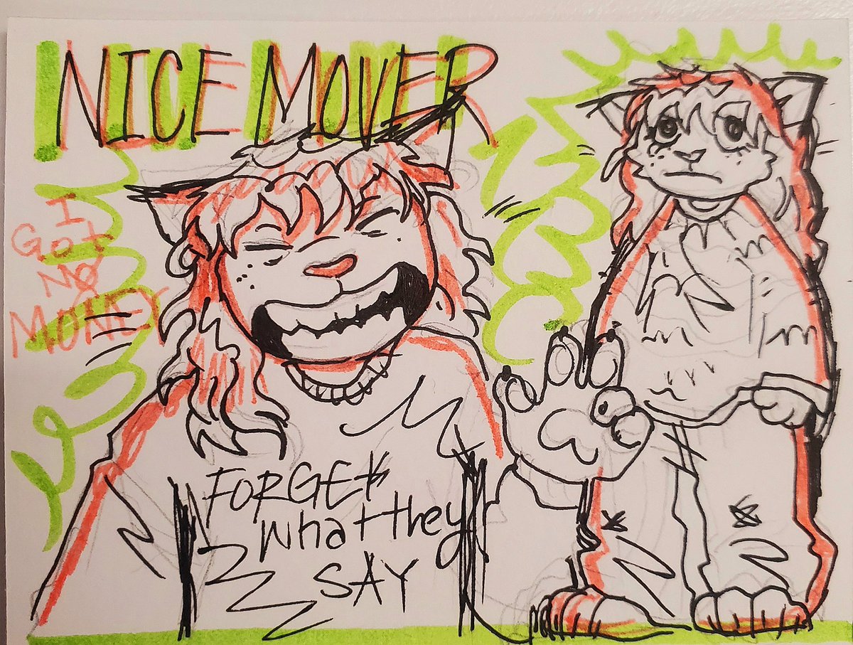 HSB_Lucky's tweet image. Finals week doodle