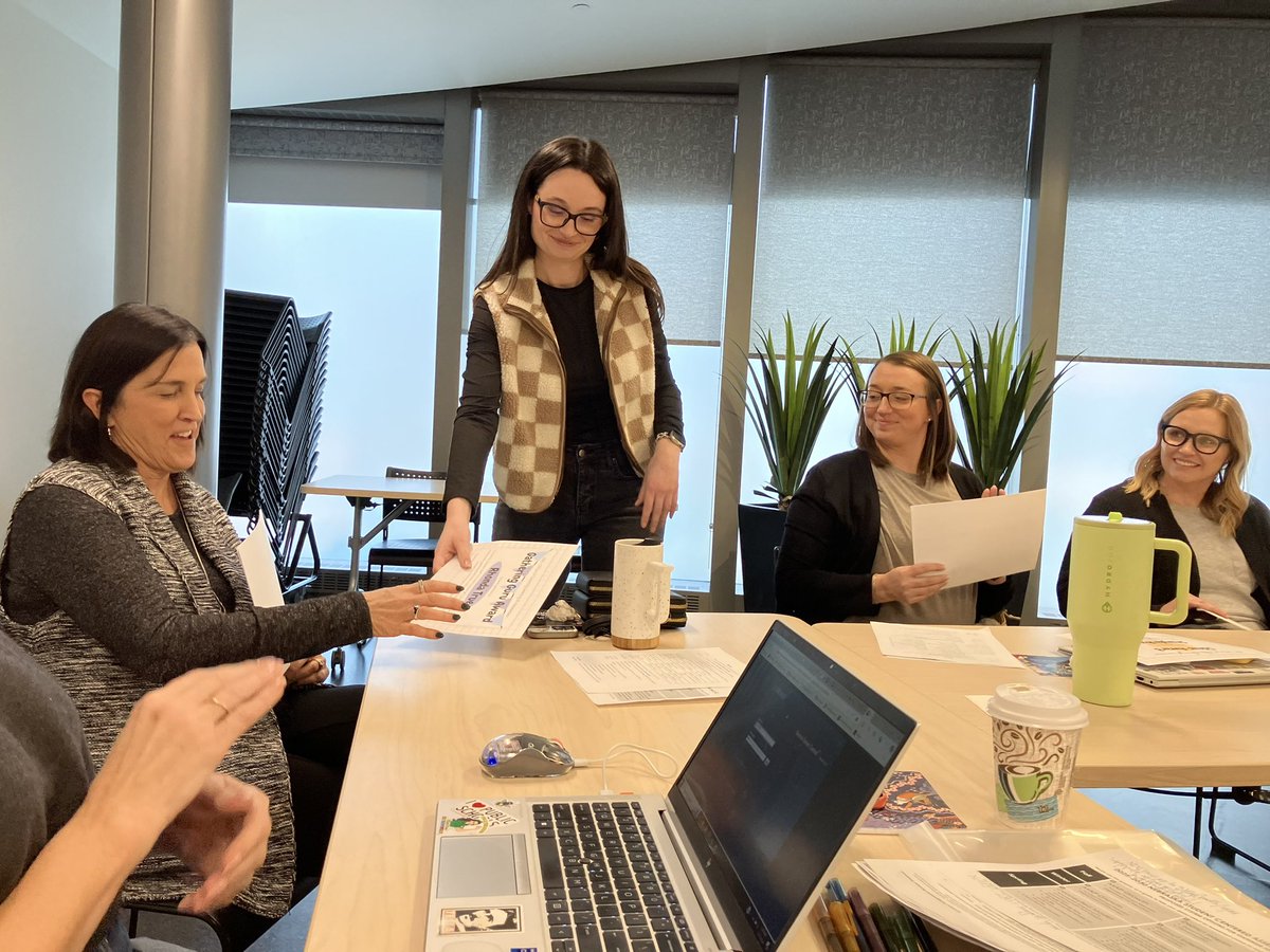 The TLA team has the opportunity to learn with and from each other at our team retreat. Special thanks to the Social Committee for presenting team awards!