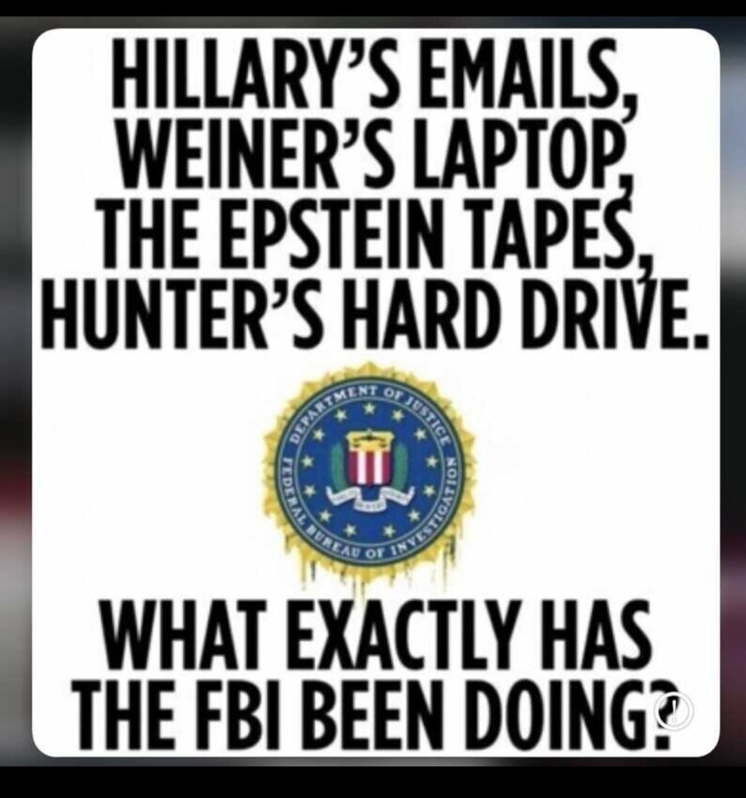 PaulaRayMandl's tweet image. The #FBI has been #covering for all of these #awful, #corrupt #people.😡