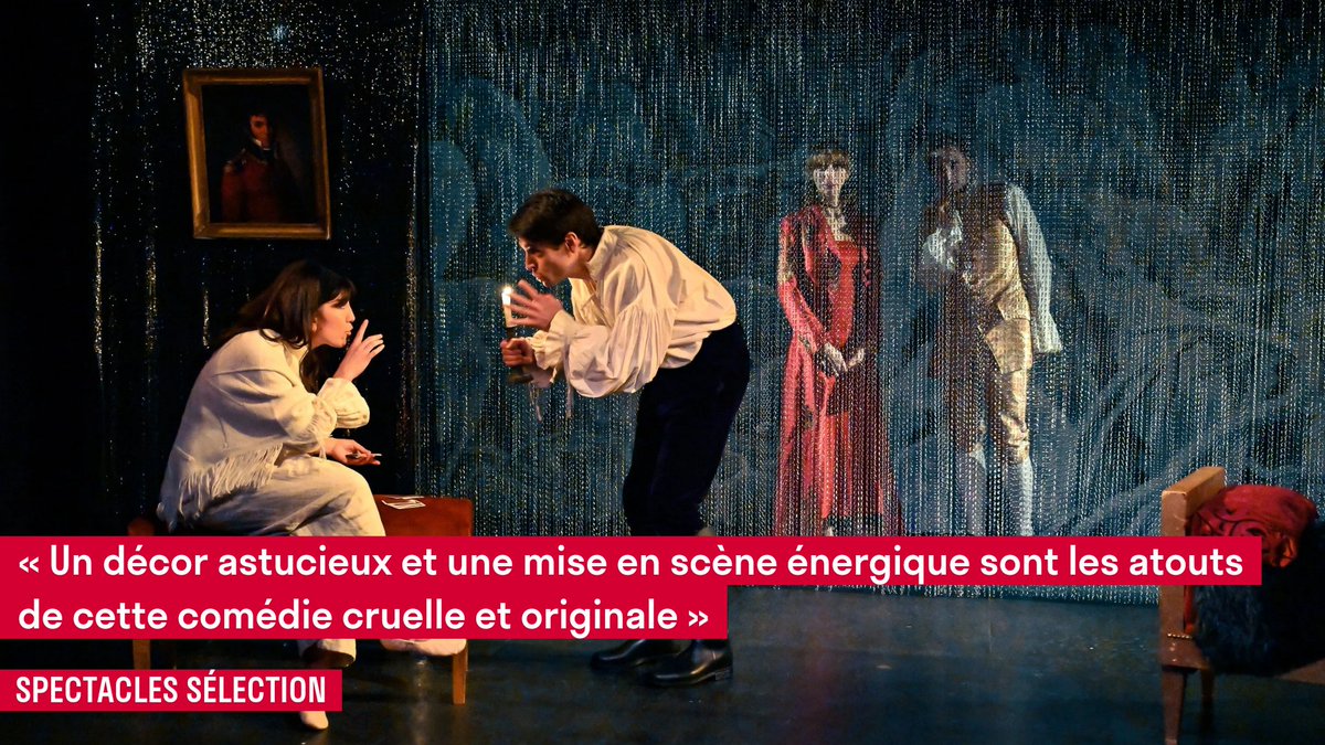 TheatresFR's tweet image. 🎩 Des costumes hauts en couleur et des matériaux métalliques pour évoquer l’hiver glacial. Une ode à l’élégance et au raffinement. 

👉 tpa.fr/pieces-theatre…

#ChateauEnSuede #Théâtre #Sagan