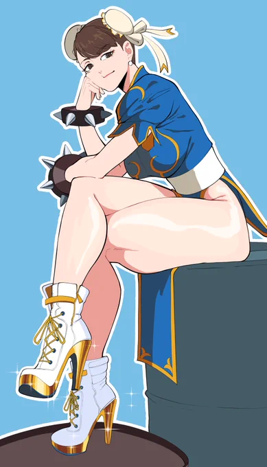 High-heels Chun-li 