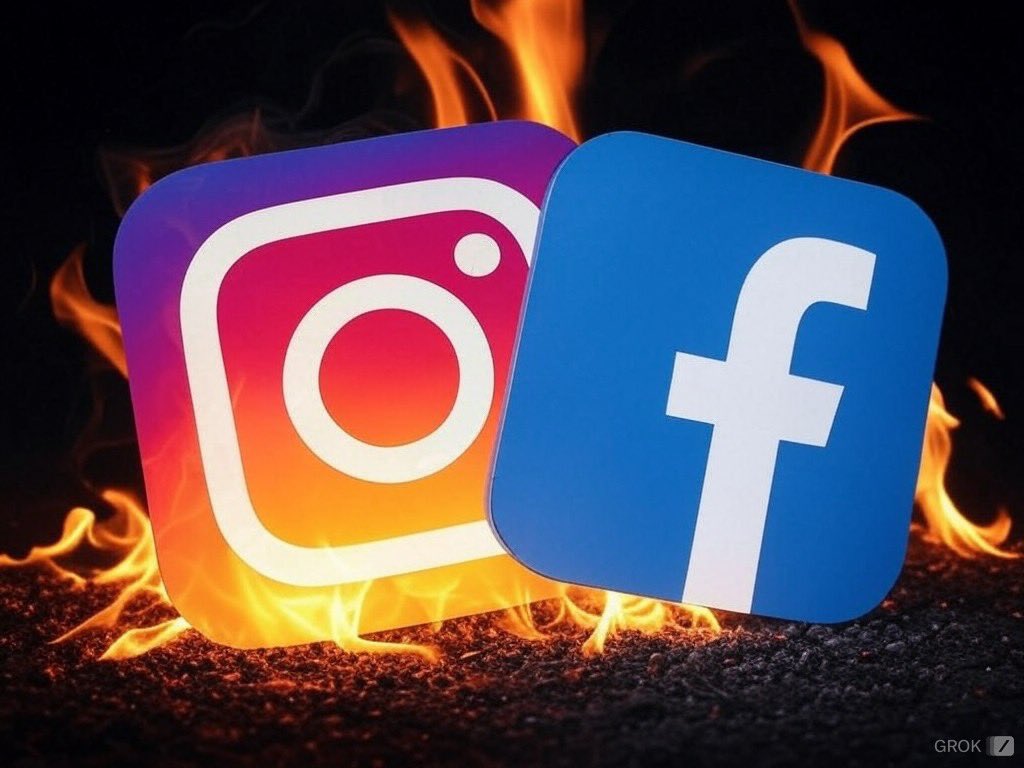 shahabyyc's tweet photo. Facebook and Instagram are both DOWN with over 100,000 users reporting the outage. https://t.co/R5Tj5tOuHH