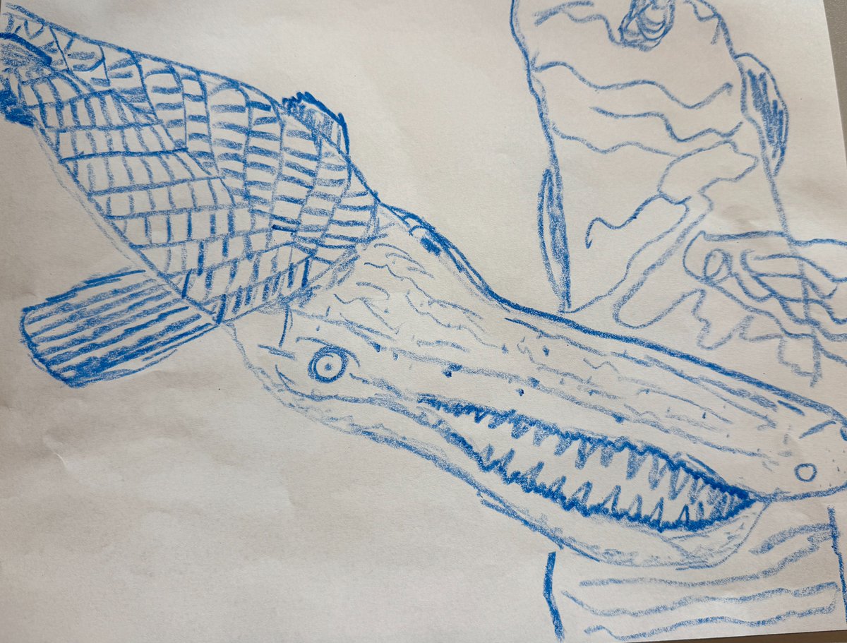 We have a gar-packed schedule this week: QUIZ and STICKER DROP Wednesday, and a new challenge! 

Draw a gar and send a photo by Thursday. on Friday, one will be selected to be our Twitter cover photo for A MONTH