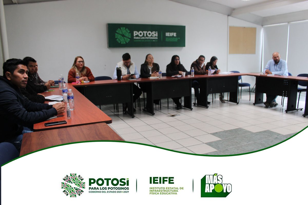 Estataleduc2127's tweet photo. Segunda Reunión Ordinaria 2024 del Grupo Interdisciplinario de Archivo del Instituto Estatal de Infraestructura Física Educativa.
#IEIFE #PotosíParaLasyLosPotosinos #En2024MásApoyo https://t.co/Kqb0CfNRPx