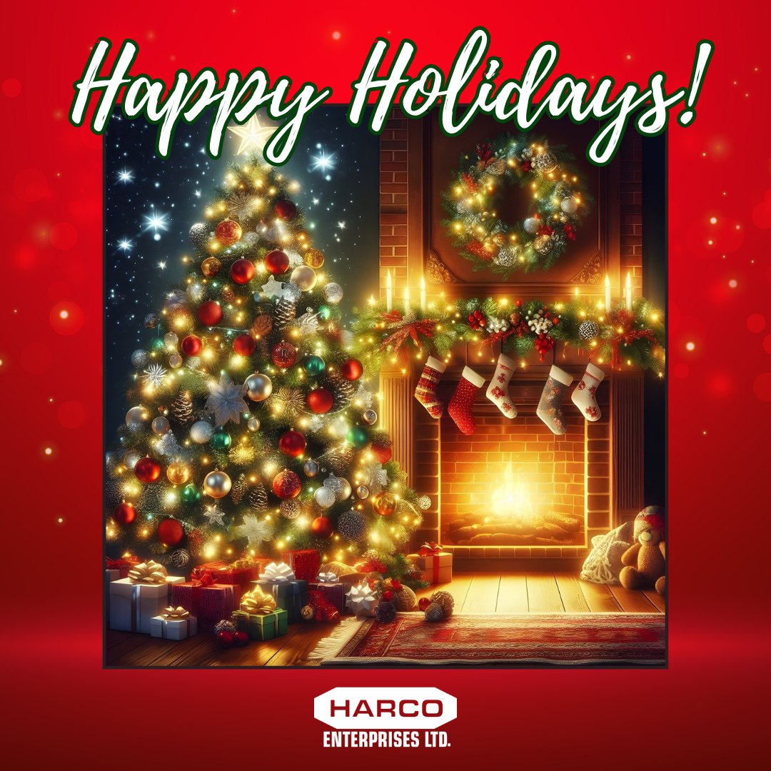Harco would like to extend our warmest wishes for a joyful holiday season and a prosperous New Year.

With heartfelt appreciation,
The Management and Staff at Harco Enterprises Ltd.