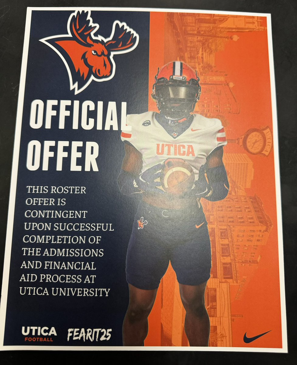 lucas_leone55's tweet photo. After a great conversation with @CoachFaggiano this morning, I am blessed to say that I have been offered a roster spot from @Utica_Football https://t.co/pIZoECkeaq