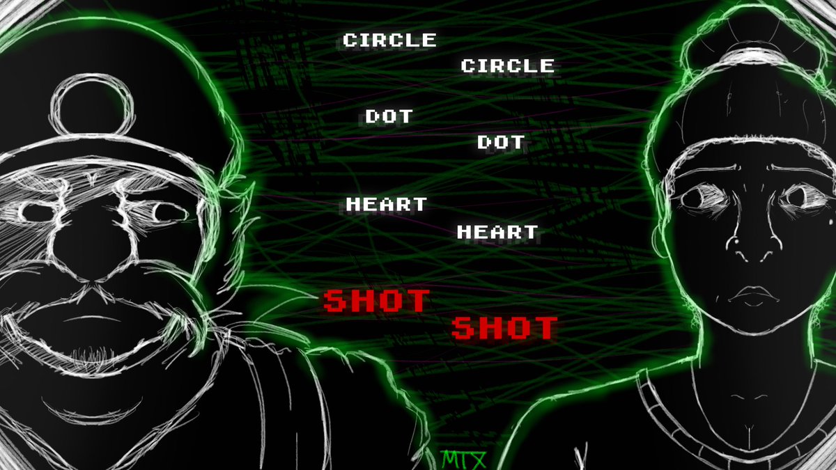Meta_xy_'s tweet image. CIRCLE
(CIRCLE)
DOT
(DOT)
_______
the meiro and the girly by @maxventuress (hi bestie)
#horrorbrew #spaghetticode