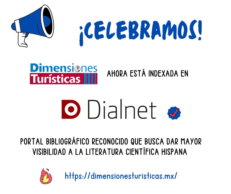 DimenTur's tweet image. Encuéntranos en: dialnet.unirioja.es/servlet/revist…