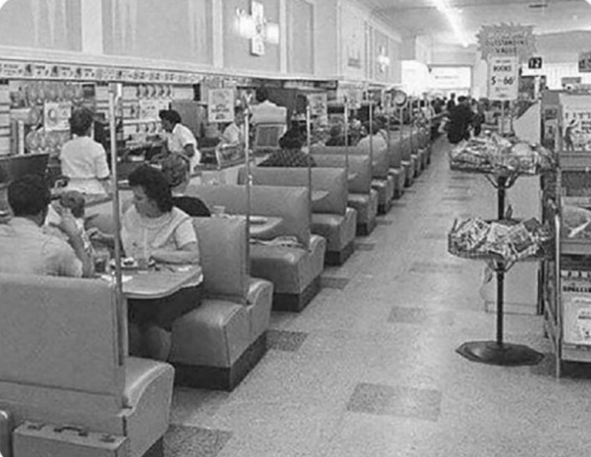 Remember eating at Woolworths?