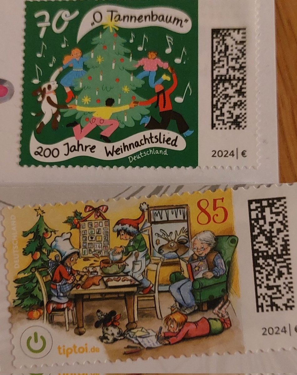 Gi_Pr's tweet photo. New #Stamps from german Post with #Christmas motif
#postcrossing https://t.co/K1lDD0vIhl