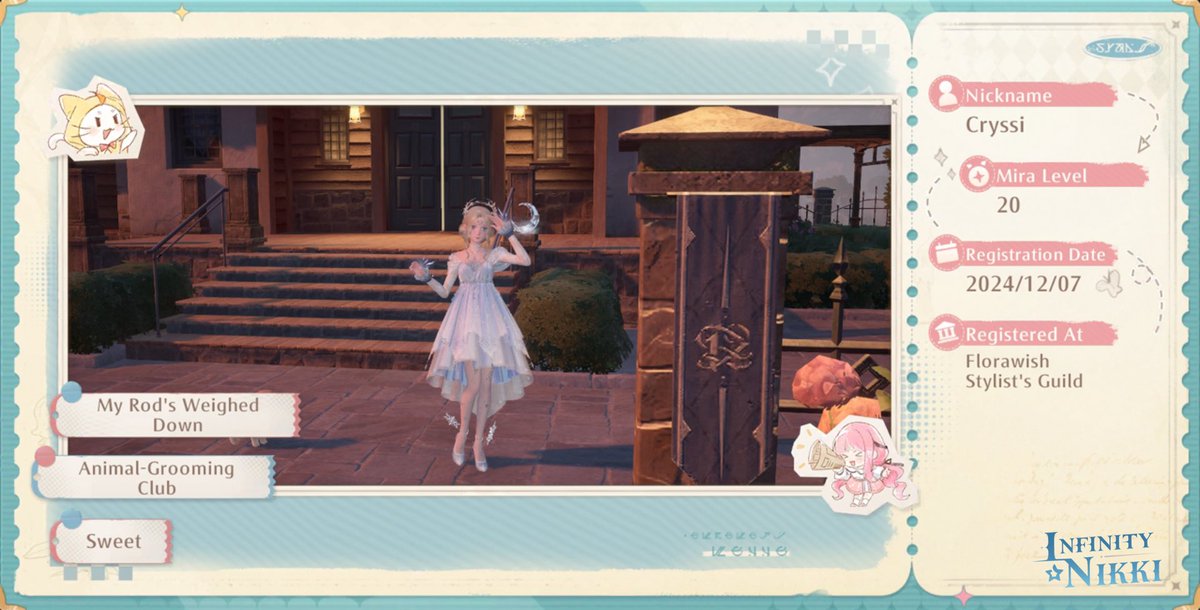 CryssiKat's tweet photo. #InfinityNikki #TheCoziestOpenWorldGame https://t.co/PjBjXhSdB7