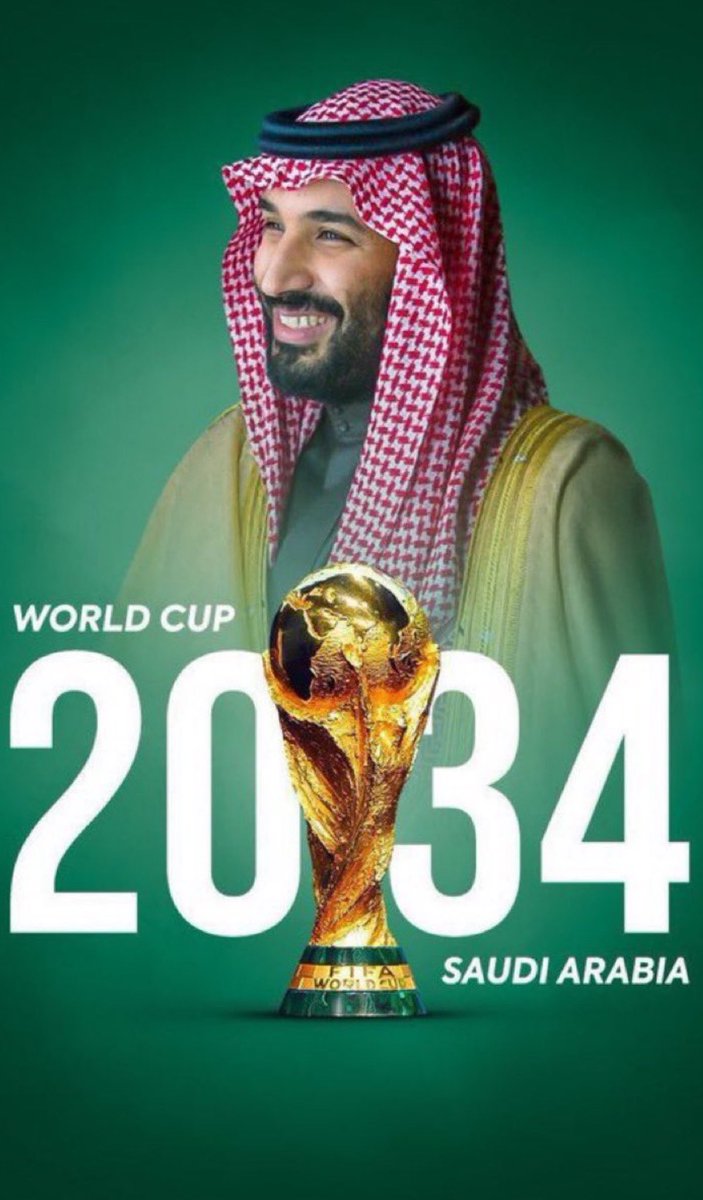 17B_1's tweet photo. يوم تاريخي بإعلان استضافة كأس العالم 2034  في المملكة العربية السعودية 💚💚💚💚🇸🇦🇸🇦🇸🇦🇸🇦 https://t.co/xlk5FEAhXu