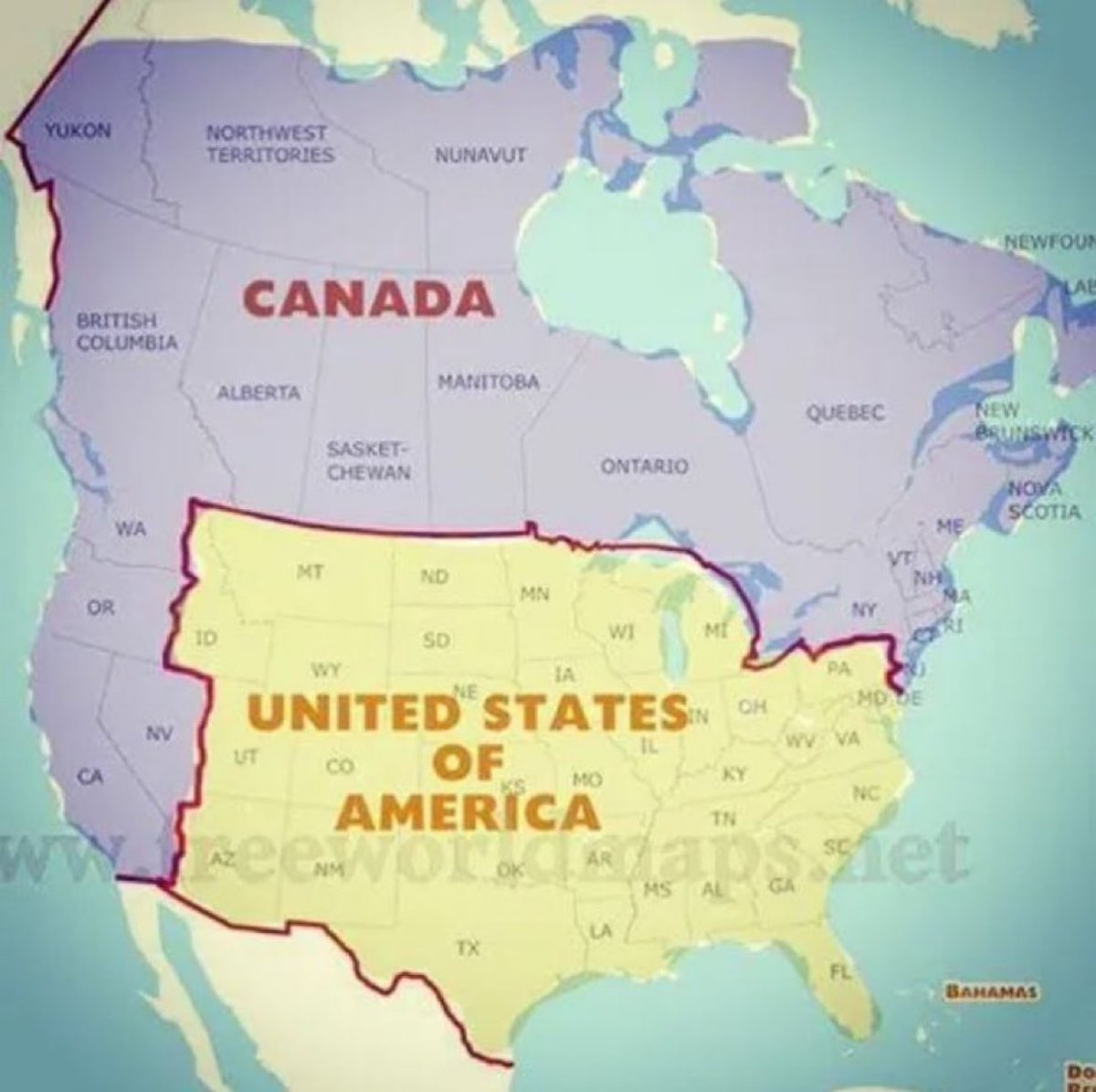 Instead of Canada becoming the 51st state, how about…