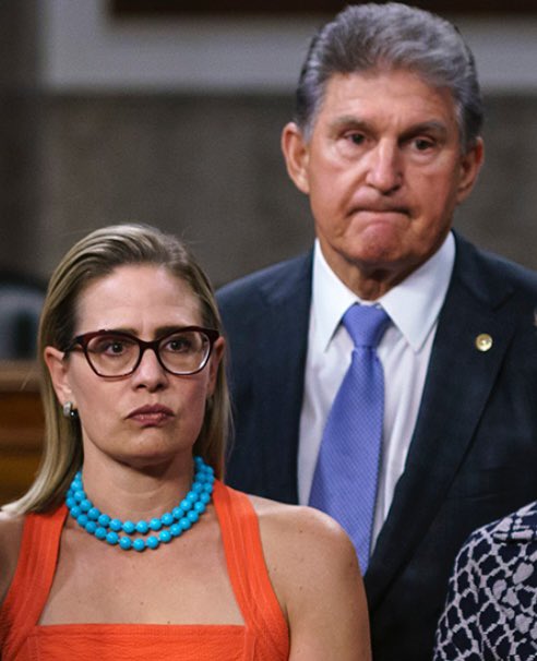 joncoopertweets's tweet photo. I can’t decide who I despise more — Kyrsten Sinema or Joe Manchin. 

Your thoughts? https://t.co/W86PgmDjuy
