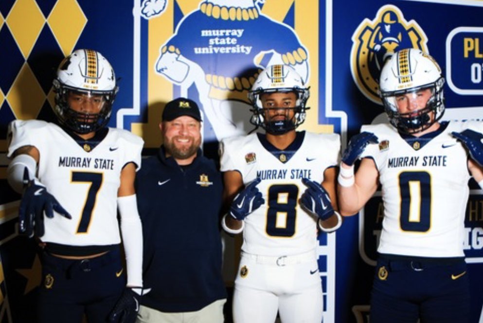 Chase Grosfeld (@chasegrosfeld) on Twitter photo Had an amazing OV at Murray State this weekend! Thank you so much for the love and hospitality! <a href="/WrightJody/">Jody Wright</a> <a href="/CoachNWilliams9/">Coach Nick Williams</a> <a href="/racersfootball/">Murray State Football</a> <a href="/CoachJohnson32_/">Coach Niko Johnson</a> <a href="/JuCoFootballACE/">JuCo Football Forer</a> <a href="/JucoFrenzy/">JUCO Football Frenzy</a> <a href="/CerritosFB/">Cerritos College Football</a> Had an amazing OV at Murray State this weekend! Thank you so much for the love and hospitality! <a href="/WrightJody/">Jody Wright</a> <a href="/CoachNWilliams9/">Coach Nick Williams</a> <a href="/racersfootball/">Murray State Football</a> <a href="/CoachJohnson32_/">Coach Niko Johnson</a> <a href="/JuCoFootballACE/">JuCo Football Forer</a> <a href="/JucoFrenzy/">JUCO Football Frenzy</a> <a href="/CerritosFB/">Cerritos College Football</a>