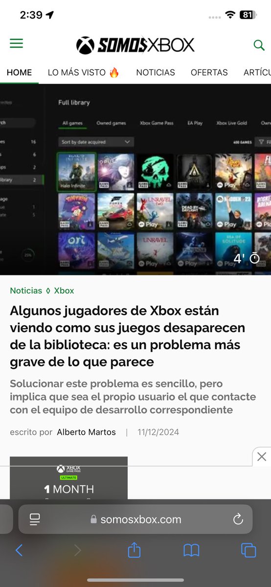 Si pasara esto en PlayStation los pileros día y noche lo estarían reclamando 😂