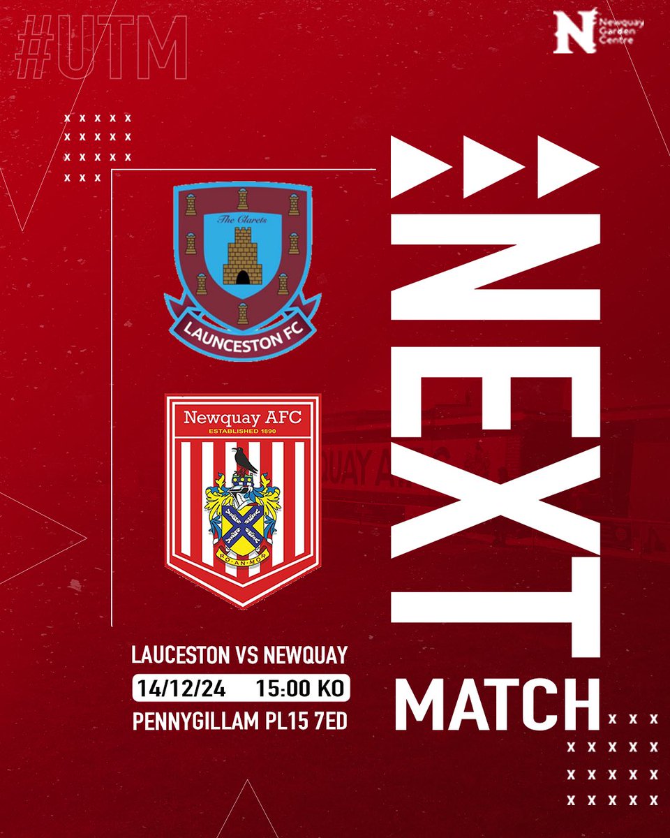 newquay_afc's tweet photo. NEXT MATCH
Next up the Mints take on Launceston in the SWPL!!
๐ Pennygillam PL15 7ED
๐๏ธ 14/12/24
๐ 15:00 KO
๐ SWPL
๐ Launceston FC
#UpTheMints๐ดโช๏ธ #SWPL #Away #SupportYourMints https://t.co/08bieX316C