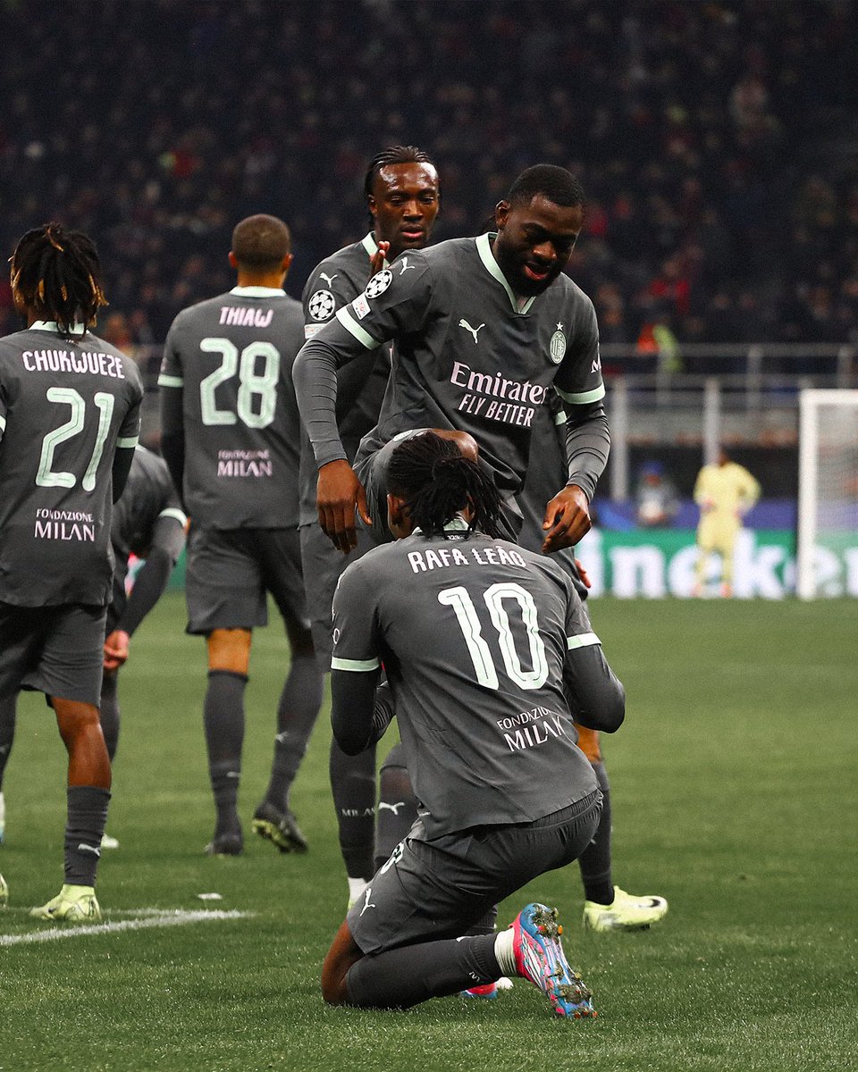 livescore's tweet photo. Rafael Leao in Europe since the start of last season:

⚽️ 6 goals
🅰️ 4 assists

No other AC Milan player has 10+ in that time 🔝🇮🇹 https://t.co/ovDrh9F043