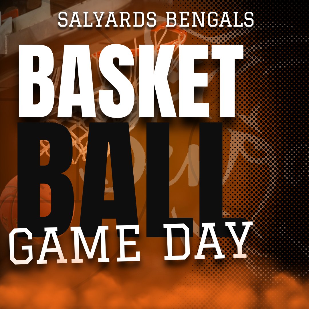 salyardsms's tweet photo. Our Bengal Basketball Teams take on the Thornton Patriots at HOME! Games begin at 4:30 PM.
8th Grade: B/A
7th Grade: A/B
🎟 https://t.co/5oSXJUdZ2t
#WeAreSalyards #BengalPride #BengalMagic https://t.co/koCDk17eAx