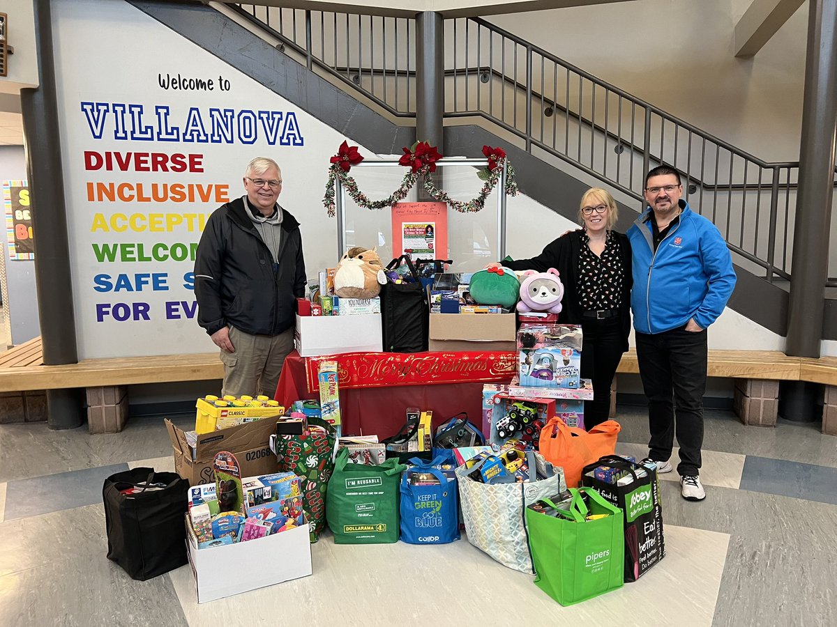 A heartfelt thank you to our amazing VJH school community for supporting the 11th Annual Riley Mercer Christmas Toy Drive🎅🏼❤️. These donations will bring so much joy to many children this holiday season 🎄 <a href="/VillanovaSchool/">Villanova Jr. High</a>