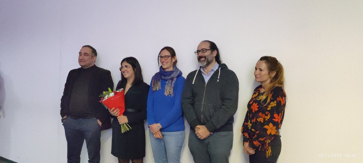 Bikash Chandra Swain (@bikashphy) on Twitter photo Congratulations 🎉 my dear friend <a href="/SarkisPascale/">Pascale Sarkis</a> for defending your PhD thesis. Our first PhD from <a href="/aznauryan_lab/">Mikayel Aznauryan</a> !!
Thank you for the great science and nice presentation!!
Wish you a great scientific career ahead. Very proud of you!! Congratulations 🎉 my dear friend <a href="/SarkisPascale/">Pascale Sarkis</a> for defending your PhD thesis. Our first PhD from <a href="/aznauryan_lab/">Mikayel Aznauryan</a> !!
Thank you for the great science and nice presentation!!
Wish you a great scientific career ahead. Very proud of you!!