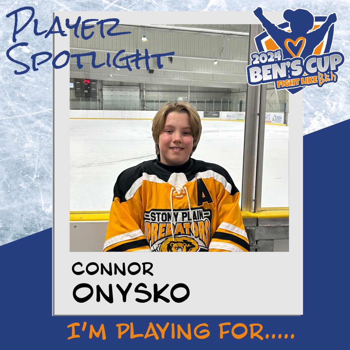 Meet Connor, today’s @jameshbrowninjurylawyers player spotlight! Connor is playing for a close friend’s Grandma who is currently fighting cancer in Newfoundland. Love and Prayers are sent to her. 

Connor hopes that the money he raises will help find a cure!