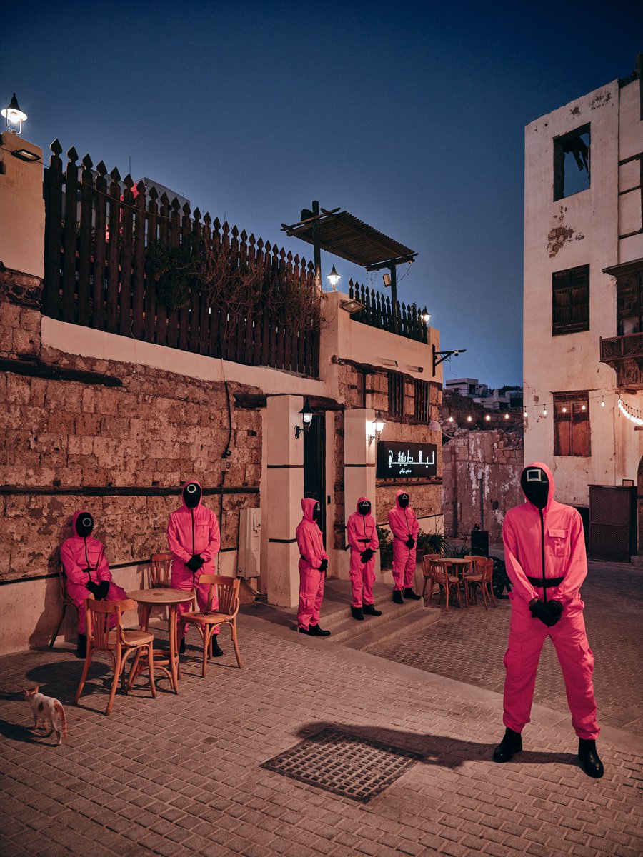 NetflixMENA's tweet image. اذا شفتوهم في البلد وقالوا لكم عندنا لعبة، لا تلعبون 🐙
#لعبة_الحبّار_في_السعودية