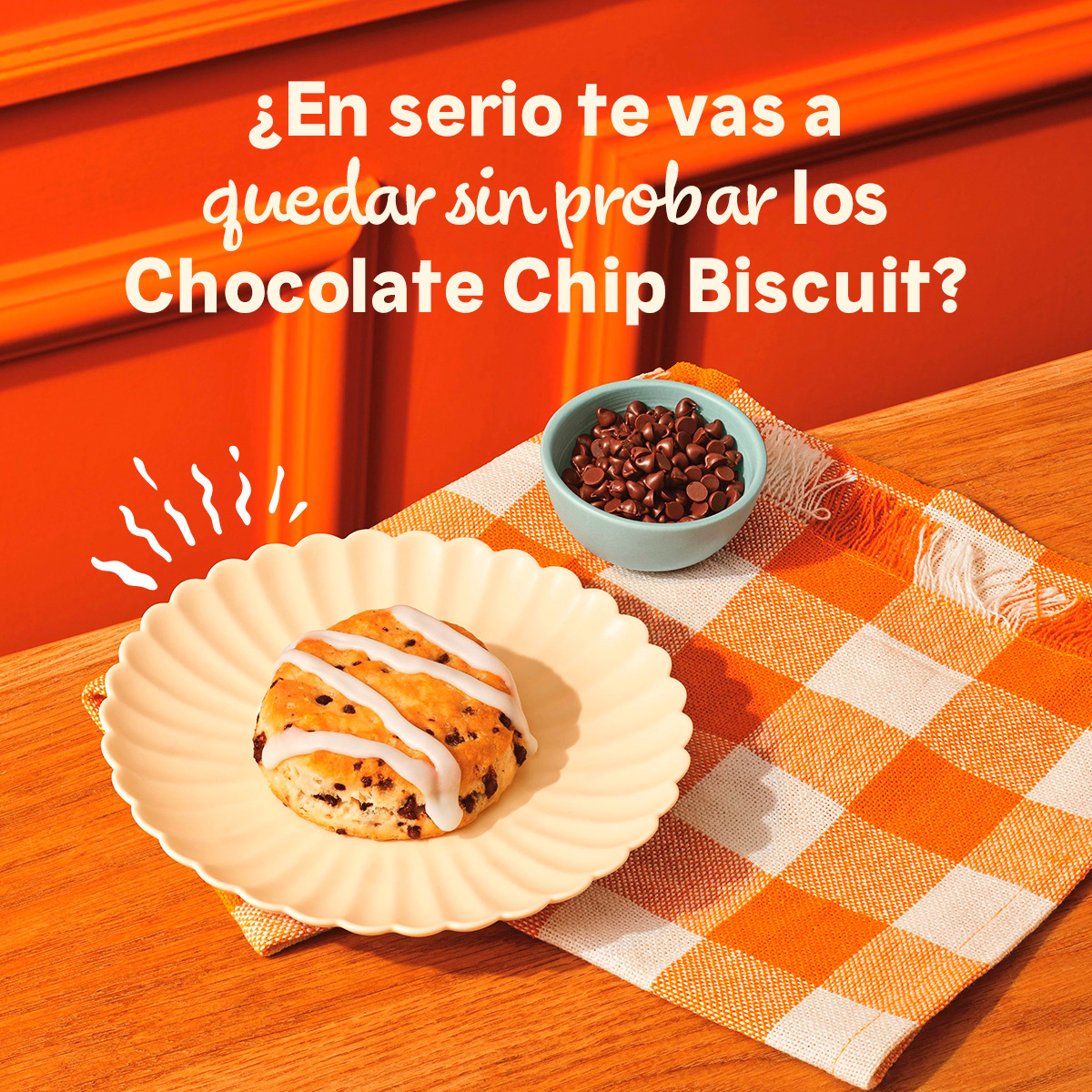 ¡¡¡Así es, la temporada de los deliciosos Chocolate Chip Biscuit está terminando!!!

Corre por los tuyos.