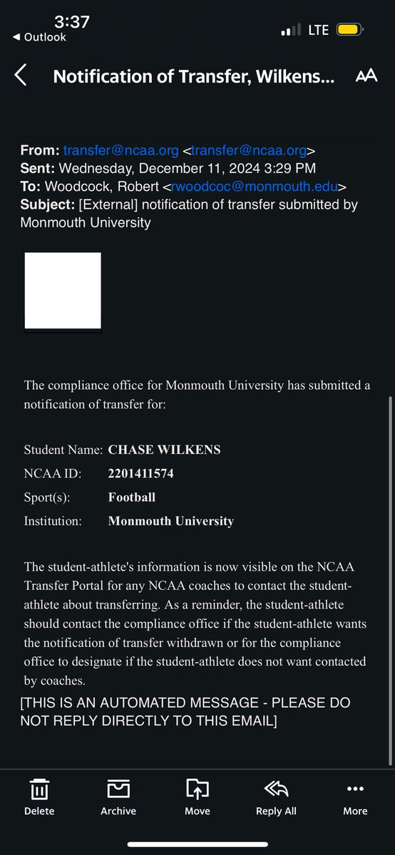 ChaseWilkens's tweet photo. Officially in the transfer portal. True freshman 3 years of eligibility left plus redshirt available 
10 minutes of film ready to send https://t.co/hnyd6f5gEM