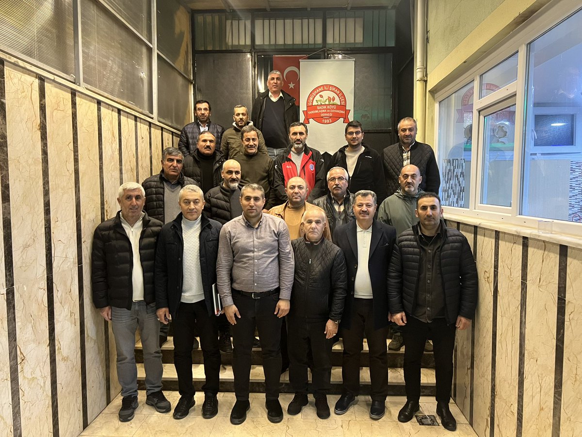 sidef29's tweet image. ŞİDEF 3. Olağan Genel Kurulumuz öncesi son Yönetim Kurulu toplantımızı Sadık Köyü Derneği’nde gerçekleştirdik. Alınan kararlarımız hayırlı olsun. Misafirperverliği için Sadık Köyü Derneği Başkanı Serkan Sevindik ve yönetimine teşekkür ederiz.

📍Kayışdağı- Ataşehir