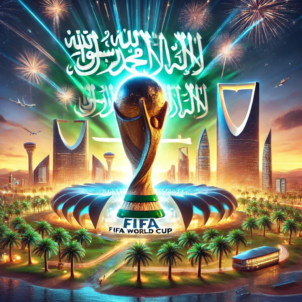 saadi85's tweet photo. #كاس_العالم_2034 

إنجازات تروى، وأمجاد تحكى، وافعال خالدة يسطرها التاريخ ..
حفظك الله سيدي واطال الله في عمرك 🇸🇦💚 https://t.co/VcV8MAM7gv