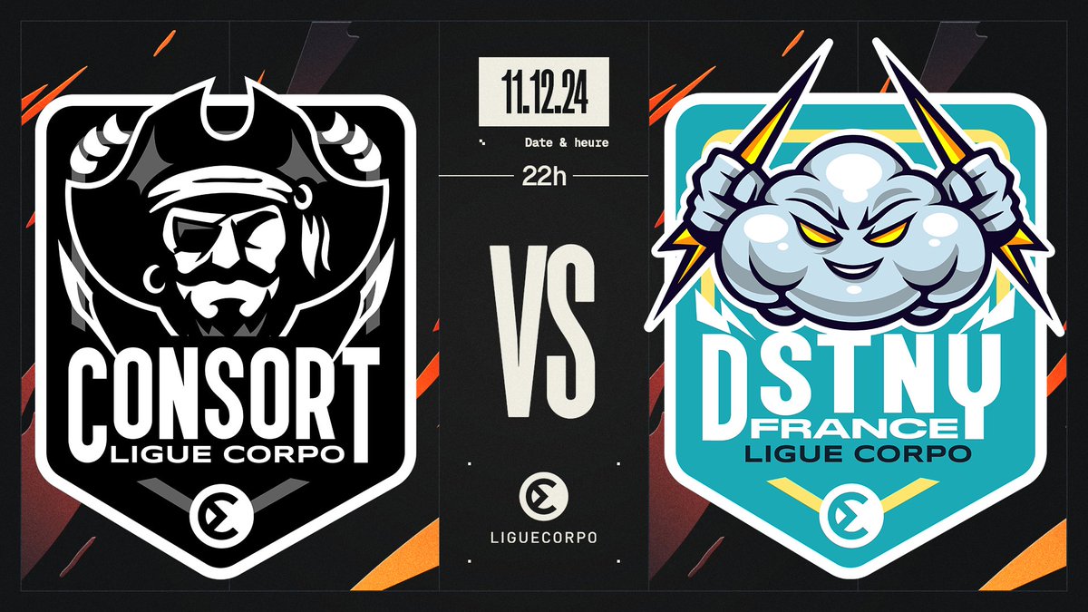 C'est déjà la fin de ce magnifique BO3... 🥲

<a href="/consortesport/">Consort Gaming</a> 🆚 <a href="/Dstny_France/">Dstny FR</a> 

📺 twitch.tv/liguecorpo