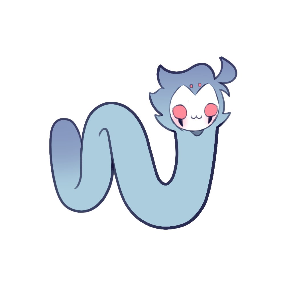 ButterscotchArt's tweet photo. Would you still love him if he was a worm? 🐛 
#stolas #helluvaboss https://t.co/NuAHzUxVqv