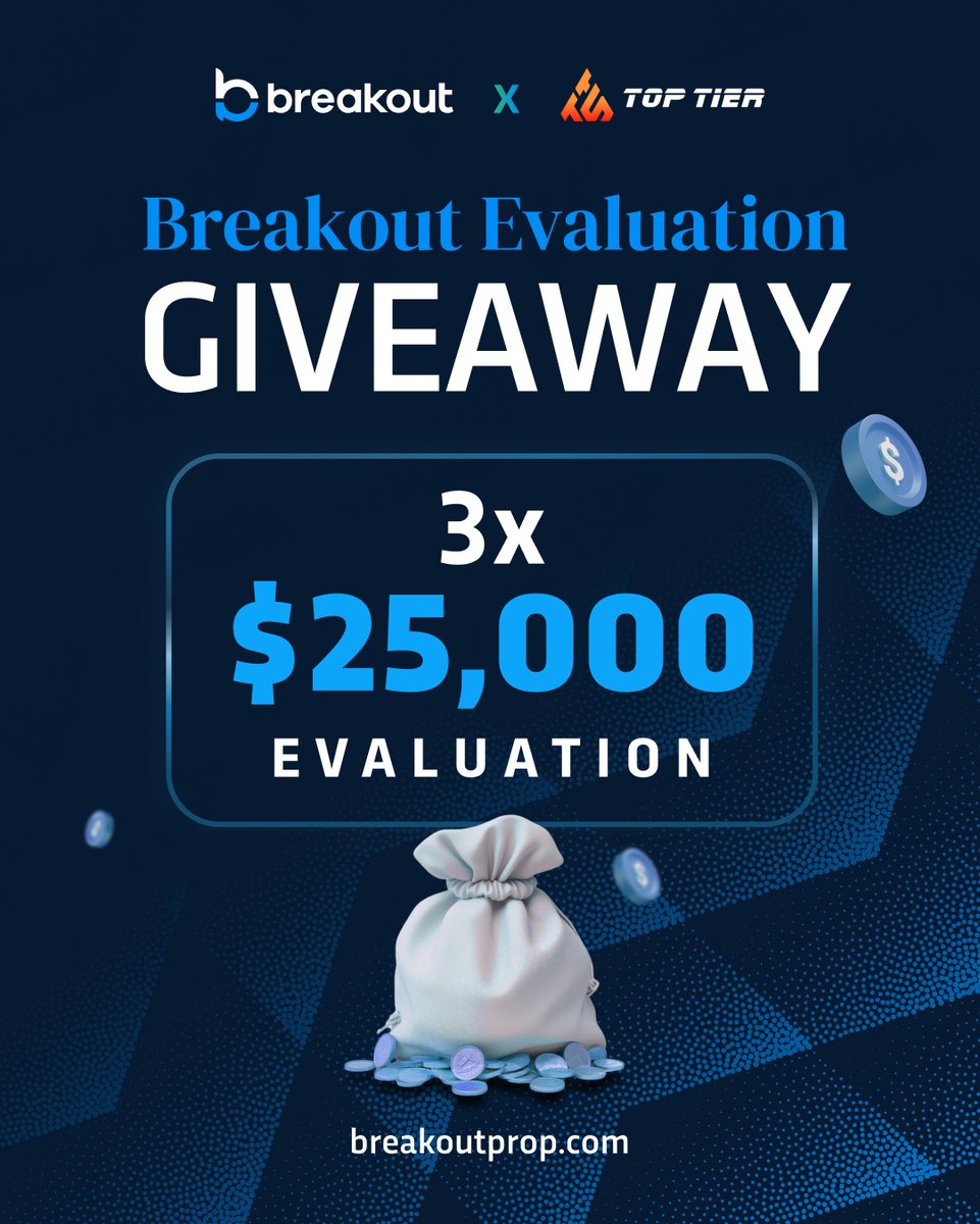 3x $25,000 Crypto Funded Account Giveaway 💸

To enter:

🔸Like, RT + Tag 3 Friends
🔸Enter on Discord

This is open for everyone to enter! These $75k worth of accounts will be given away live in our Discord this Friday, make sure to RSVP to our Discord AMA with the founder