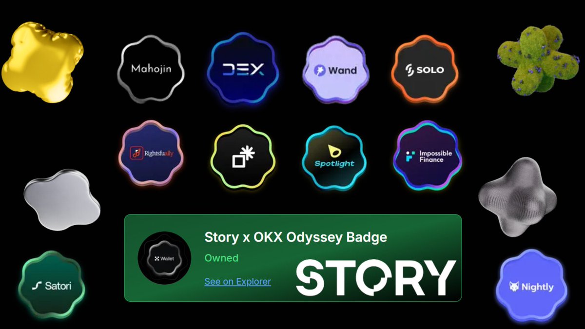 The Odyssey Badge Program has ended, with over 2 million participants taking part in this phase of the Testnet Story. Program participants have pushed Story and the ecosystem to evolve and better prepare for the future. I think we've all done a great job helping Story get better.