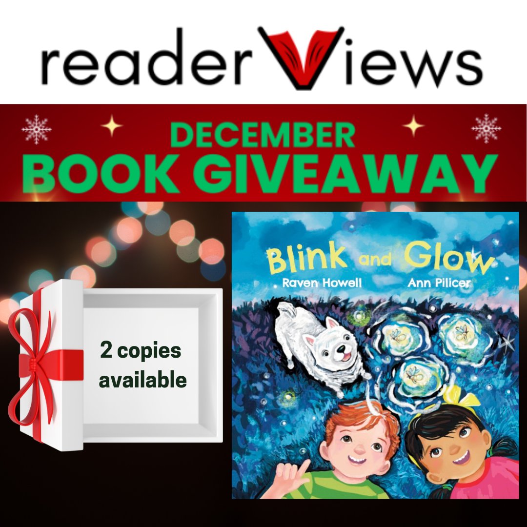 Raven Howell (@atpearthkeeper) on Twitter photo readerviews.com/book-giveaway
So happy to see the giveaway for my book, BLINK AND GLOW. Go for it! #booksmakegreatgifts and I'm happy to send you an #authorsigned copy. #childrensbook #readers #bookgiveaway #freebook <a href="/TielmourPress/">Tielmour Press</a> #naturelovers #parents #librarians readerviews.com/book-giveaway
So happy to see the giveaway for my book, BLINK AND GLOW. Go for it! #booksmakegreatgifts and I'm happy to send you an #authorsigned copy. #childrensbook #readers #bookgiveaway #freebook <a href="/TielmourPress/">Tielmour Press</a> #naturelovers #parents #librarians