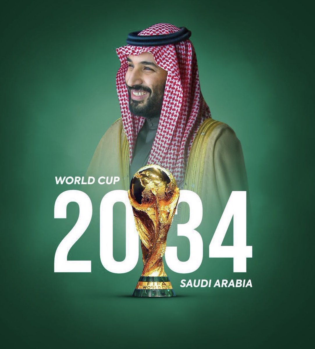 GhaderAlhus's tweet photo. ال��مدلله احلامنا اصبحت واقع ورؤيتنا تتحقق🇸🇦💚
 #كاس_العالم_2034 https://t.co/806OqQtUAb