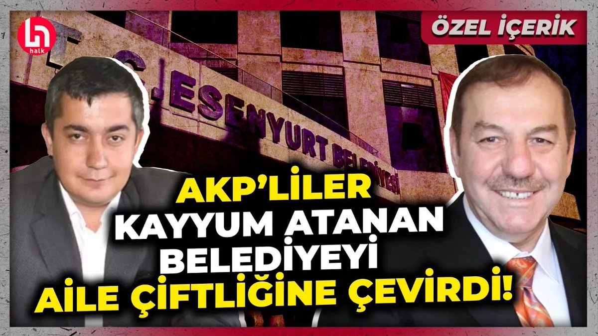 halktvcomtr's tweet photo. Kayyum atanan Esenyurt belediyesi AKP’liler için çiftliğe döndü: Görev verilen isimler dikkat çekici

İrem Türkan detayları aktardı...

https://t.co/T8wAAPFbBN https://t.co/WxFCXpw5DK