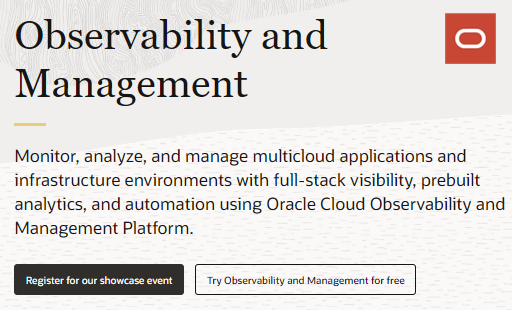 lemmes's tweet photo. Need an #Observability single pane of glass for your datacenter, in the cloud, and multicloud? Visit the #Oracle booth at #GartnerIOCS this week to see how or try it for free https://t.co/o91pdLgr9C https://t.co/eUSlYnMLw4