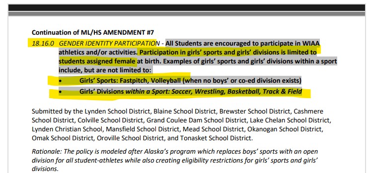 HUGE NEWS. The house of cards is crashing down. 

Washington state's <a href="/wiaawa/">WIAA</a> just announced two new policies that would require high school boys-pretending-to-be-girls ("transgender" 🏳️‍⚧️athletes) to compete in a proposed new "transgender students" division. Girls' sports, like