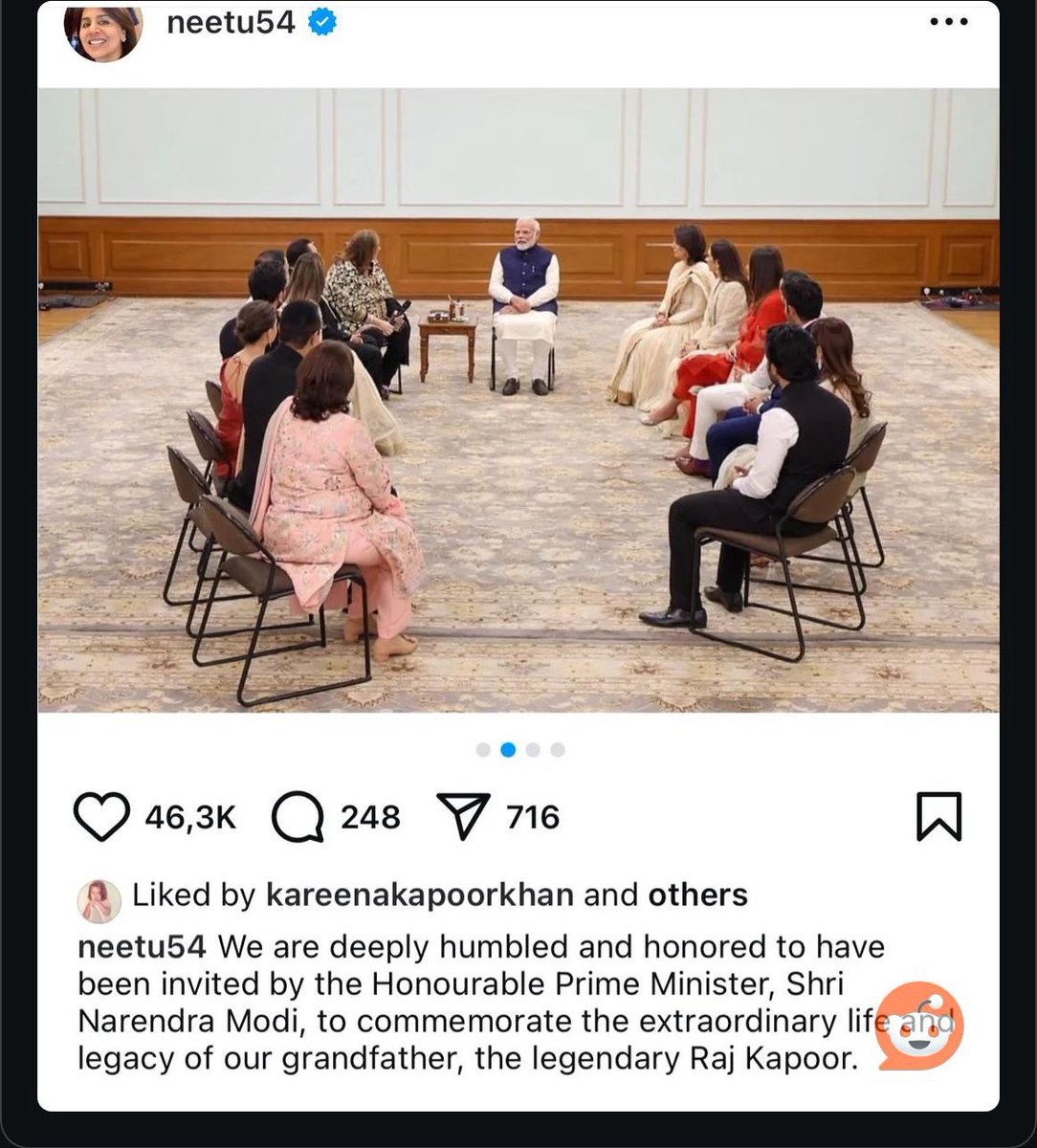 Neetu at least read the caption before copy pasting it 😭😭