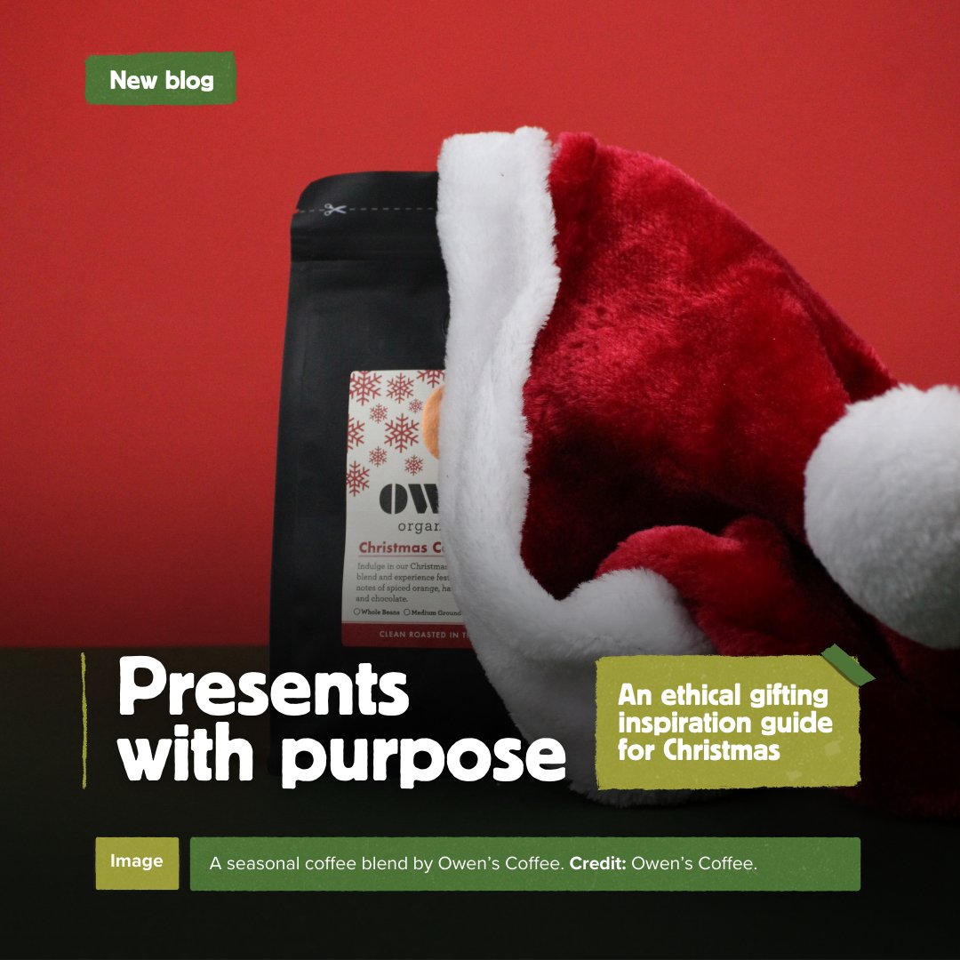 SharedInterest's tweet photo. In our new blog, we share an ethical gifting guide to inspire you to find perfect presents that do good around the globe: a gift that keeps on giving. But why is this important?
 
Christmas in the UK 🇬🇧
 
As a nation, every year, we waste £700 million on Christmas gifts that are unwanted. This translates into £42 million of presents thrown away on an annual basis.🙅‍♂️

This contributes to 114,000 tonnes of plastic packaging added to our landfills, the equivalent of 650,000 reindeer! 🚮
 
So, why choose an ethical gift? 
 
 🏘️ Empower communities
 🛍️ Positively influence consumption habits
 📈 Support local businesses
 🌎 Protect the environment
 💎 Give gifts that last
 💚 Become a conscious consumer
 
Our ethical gifting guide features a range of products sourced from all corners of the globe, including divinely different chocolates by @divinechocolate; speciality festive coffee blends and experiences by @OwensCoffee, ; Fairtrade treats, giftsets and staples by @TrueOriginFood, plant powered nut-based snacks by @EatLiberation, upcycled bags combatting Ghana's plastic-waste crisis by @TrashyBags and ethical investment opportunities to give a gift that grows with @SharedInterest.
 
Read our blog and find the perfect, ethical gift:
https://t.co/EU3AMsgHqA
 
Invest with us and give a gift that grows:
https://t.co/5Wrm0M6Ynd 
 
#investinafairerworld #forjusticenotprofit #fairtrade #financewithahumanface #ethicalgifts #ethicalpresents #christmasshopping #greenchristmas