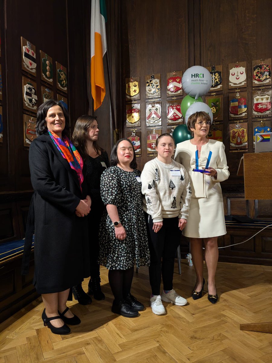 Also pictured here is some of the wonderful team from <a href="/ageingwithID/">Trinity Centre for Ageing & ID</a>. A sincere congratulations to all involved 🏆✨