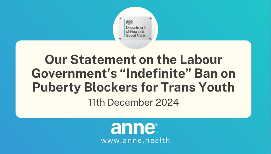annehealthcare's tweet image. To all the trans young people and their families, who are watching the government target them right now, please be assured that we will continue to support you.
Be assured that your safety and wellbeing is our primary concern.